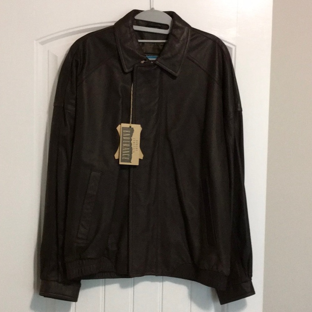 Robert Comstock Endurance Leather Jacket
